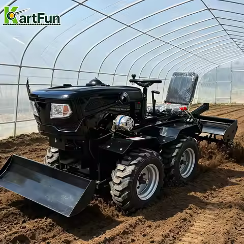 High Efficiency Small Farm Wheel Tractor 25HP 35HP Mini Farm Tractor for Sale