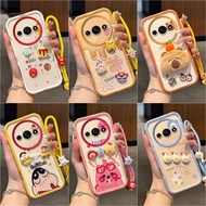 Case Redmi A3 Cartoon 3D doll soft silicone phone case