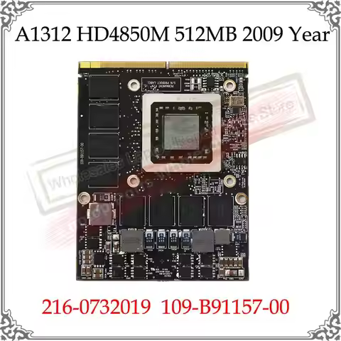 Original HD4850 HD 4850 A1312 Video Card 512MB For Apple iMac 27" 216-0732025 109-B90957-00 216-0732