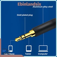 EBINLMY 4 Strands Woven Cable, Lossless Sound 3.5mm Plug Headphone Replacement Cable, 3.9ft OFC Core