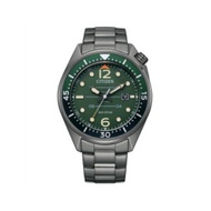 Citizen Green Dial And Stainless Steel Strap Men Watch AW1717-81X