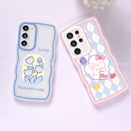 Wavy case for Samsung S25 S25Plus S25+ S25Ultra S24 S24FE S24Plus S24+ S24Ultra A05 A05s A15 A25 A35
