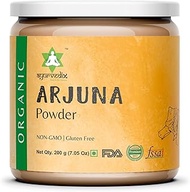 100% Organic Arjuna Bark Powder (Terminalia Arjuna) 7 Oz, 200G Traditional Rejuvenative And Tonic Fo