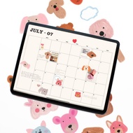 Goodnotes電子手帳數位貼紙iPad筆記Notability /汪汪隊立大功/