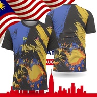 jersey 2025 MERDEKA Exclusive T-shirt MERDEKA MALAYSIA T SHIRT MALAYSIA MERDEKA BAJU LELAKI WANITA j