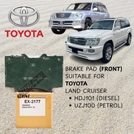 PAD BRAKE DEPAN TOYOTA LAND CRUISER HDJ101 UZJ100