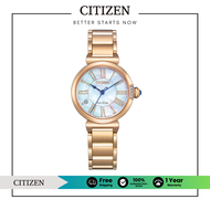 CITIZEN Eco-Drive EM1063-89D Lady Watch ( นาฬิกาผู้หญิงพลังงานแสง )