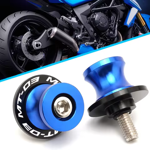 2024 NEW FIT For YAMAHA MT03 MT-03 MT 03 2005-2024 Motorcycle Accessories CNC SwingArm Spools Slider