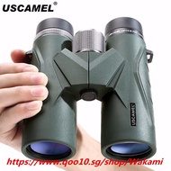 USCAMEL 8x42 Compact Binoculars For Bird Watching Bak4 Nitrogen Filled Waterproof Telescope For Trav