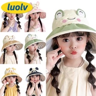 LUOLV Sun Protection Hat, Empty Top Big Eaves UV Protection Hat, Fashion Design Large Eaves Thin Des