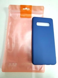 （包郵）Samsung S10藍色 矽膠 手機軟套