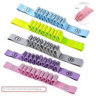 resistance band set resistance band Yoga Multi-Segment Stretching Tension Band 8 Grid Elastic Band L