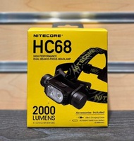 💥全新行貨💥Nitecore HC68 電子變焦 2000lm 202米 聚泛光 紅光 USB-C 頭燈