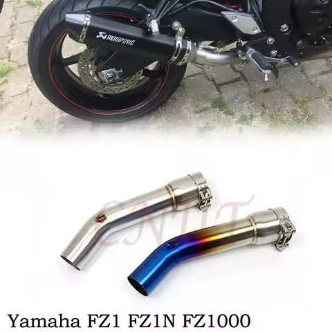 For YAMAHA YZF FZ1 FZ1N FZ1000 ZX1000 2006-2015 Motorcycle Exhaust Escape Muffler Bike Racing Link S