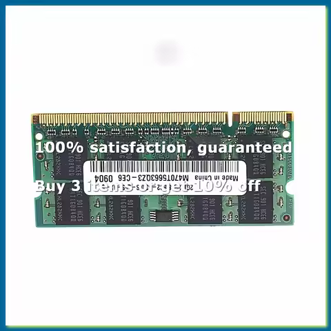 DDR2 2GB RAM Memory PC2 5300 Laptop RAM Memoria SODIMM RAM 667MHz