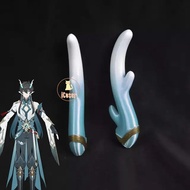 【Discount】 5 Star Dan Heng Imbibitor Lunae Cosplay Costume Honkai Star Wig Headwear Earrings Astral