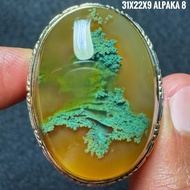 Agate Ring Aquarium Mossnatural (Natural Original) Moss Agate