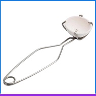 (COD) 25Cm Stainless Steel Crucible Tong Clamp Crucible Pliers White Gold Bowl Melting Gold Furnace 
