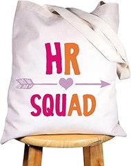 WZMPA Human Resources Cosmetic Makeup Bag HR Director Gift HR Squad Makeup Zipper Pouch Bag Human De