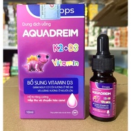 Aquadreim K2 + D3 Mk7 vitamins help absorb calcium effectively, helping strengthen bones and teeth