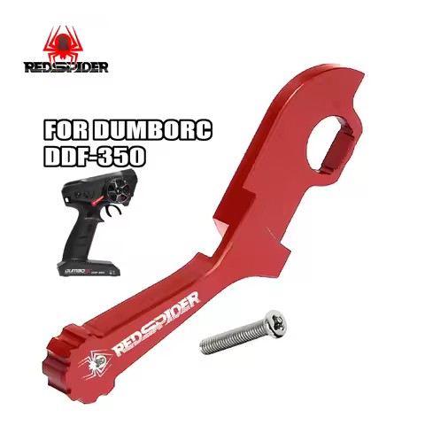 Metal One-Handed Trigger for DumboRC DDF-350 - DIY Upgrade Mod - Single-Hand Transmitter Conversion 