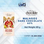 Malagos Chocolate 65% Dark Chocolate 85grams