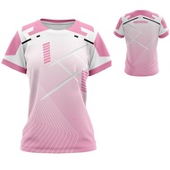 【Edward】Women's Badminton Jersey Sportswear Latest Custom Full Printing Variant