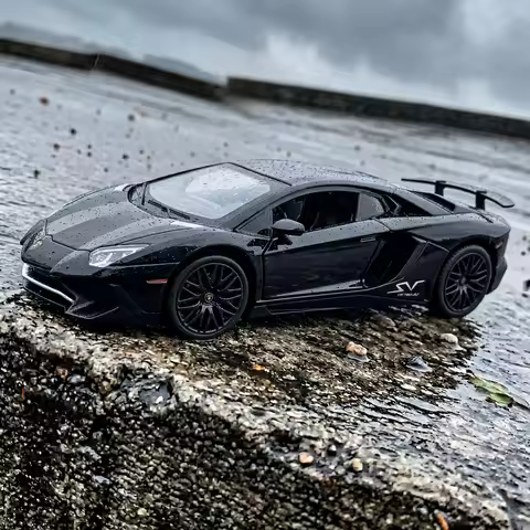 1:32 Lamborghini Aventador LP750-4 Superveloce SV Super Sports Car Alloy Metal Diecast Model Car Hom