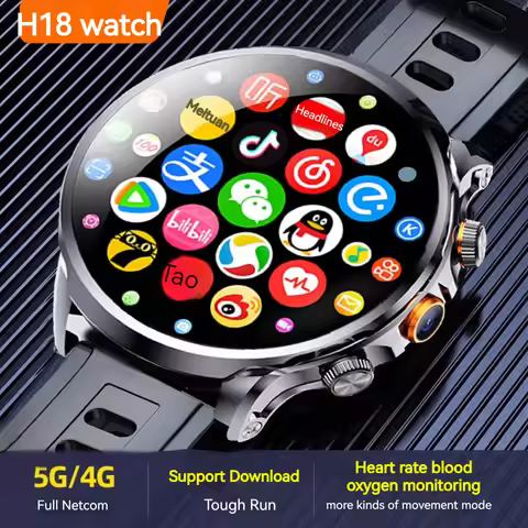 8+128G smartwatch 4G Android SIM Plug-in Model 1.95'' AMOLED HD Spherical Screen GPS/WIFI/Google Pla
