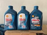 น้ำมันเครื่องยนต์เบนซิน SHELL hx7 sae 5w-40 10w-30 10w-40 ขนาด 1 ลิตร