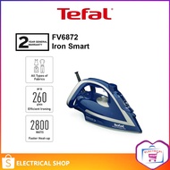 Tefal Steam Iron FV6872M0 Smart Protect Plus FV6872 ( 100% safe for All Fabrics , No burn ) 2800w Au