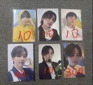 jeonghan 尹淨漢 yjh小卡 場限特典
