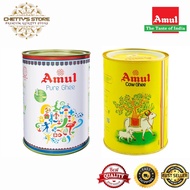 (IMPORTED INDIA) Original Amul Pure Cow Ghee 1000ml/1L India Imported / Minyak Sapi 1Kg