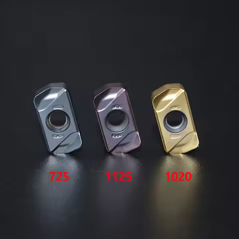 Carbide Insert 10pcs LNMU0303 ZER MJ 725 Tungsten Lathe Turning Plate CNC Machine Indexable Milling 