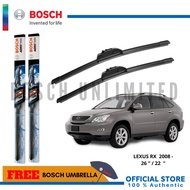 Bosch AEROTWIN Wiper Blade Set for LEXUS RX 2008-PRESENT (26 /22 )