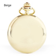 Fashion 37CM Fob Chain Smooth Steel Quartz Pocket Watch Vintage Roman Nmber Dial Pendant Fob Watch G