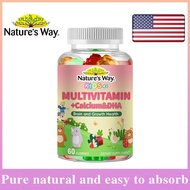 Nature's Way Kids Multivitamin Gummies with DHA & Calcium | For Brain Development & Bone Health