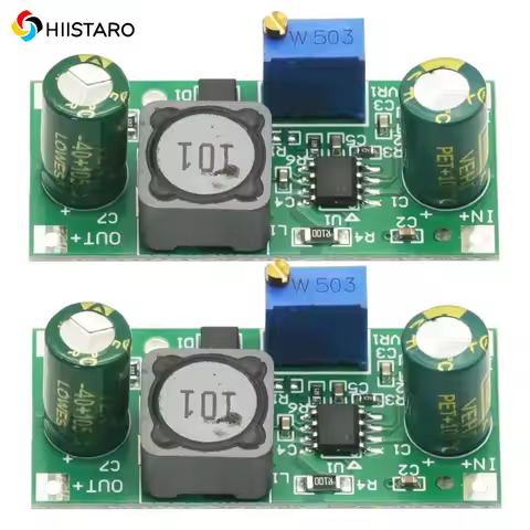 2/5Pcs High Voltage Adjustable Step-Down Board Power Conversion 48V60V100V Step-Down 1.25V-48V Volta