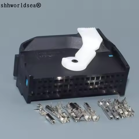 shhworldsea 54 Pin 4E0 972 144 Automotive Connector With Terminal 4E0972144 ECU For Volkswagen Audi 