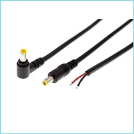 RUN DC 5 5mm x 2 5mm Male Plug Cord DC Power Pigtails Cable 5525 Jack to Bare Wire Open End Power Su