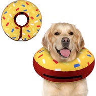Supet Inflatable Dog Cone Collar Alternative After Surgery, Doggie Neck Donut Collar Recovery E Coll