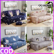 Sofa Cover 1 2 3 4 Seater Universal Slipcover L Shape Sofa Seat Elastic Stretchable Couch Cover Pastoral Style Living Room Non Slip Dustproof Sarung Sofa Cover