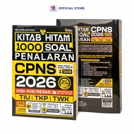 CPNS 2026 Test Book Black Book/ 1000 CPNS 2026 Reasoning Questions Official Grid TIU TKP TWK