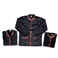 Children's batik polet pangsi clothes 5-14 years old kids shirt boy shirt