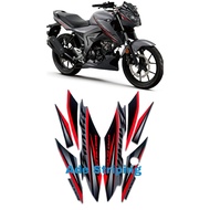 STIKER STRIPING LIS BODY MOTOR SUZUKI GSX 150 2021 STICKER GSX BANDIT STANDAR
