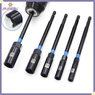 【COLORFUL】5PC 150mm Hex Nut Driver Drill Bit Adapter Socket Wrench Extension Sleeve 6-14mm❀