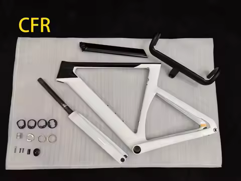 Aero Road Bike Carbon Frame Pressfit BB86 Fully Internal Routing Flat-mount Disc Standard 700C SLX 8