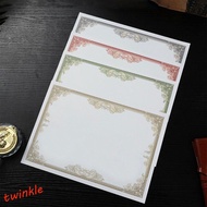 TWINKLE1 10 Sheets Award Certificate Paper, Award Ceremony A4 Certificate Inner Page, Excellent Blan