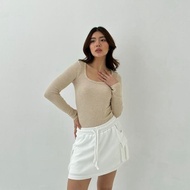Mars TOP | Women's Knit Top Korean Top Women's Knit Shirt Long Sleeve HV85S