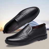 Ingshoes 🚚รองเท้าคัทชูผู้ชาย รุ่น พื้นนุ่ม หนังแท้ รองเท้าหนังผู้ชาย รองเท้าแตะ